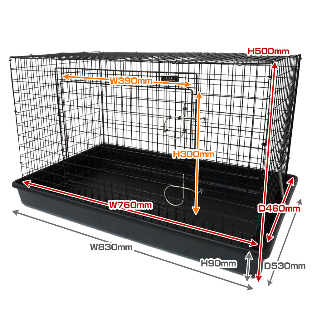 LIP0001フェレットケージサイズ